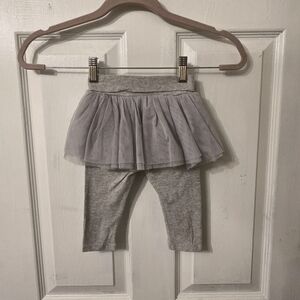 Gray Baby Gap Tutu Leggings Size 6-12M